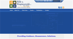Desktop Screenshot of kilekuplaw.com